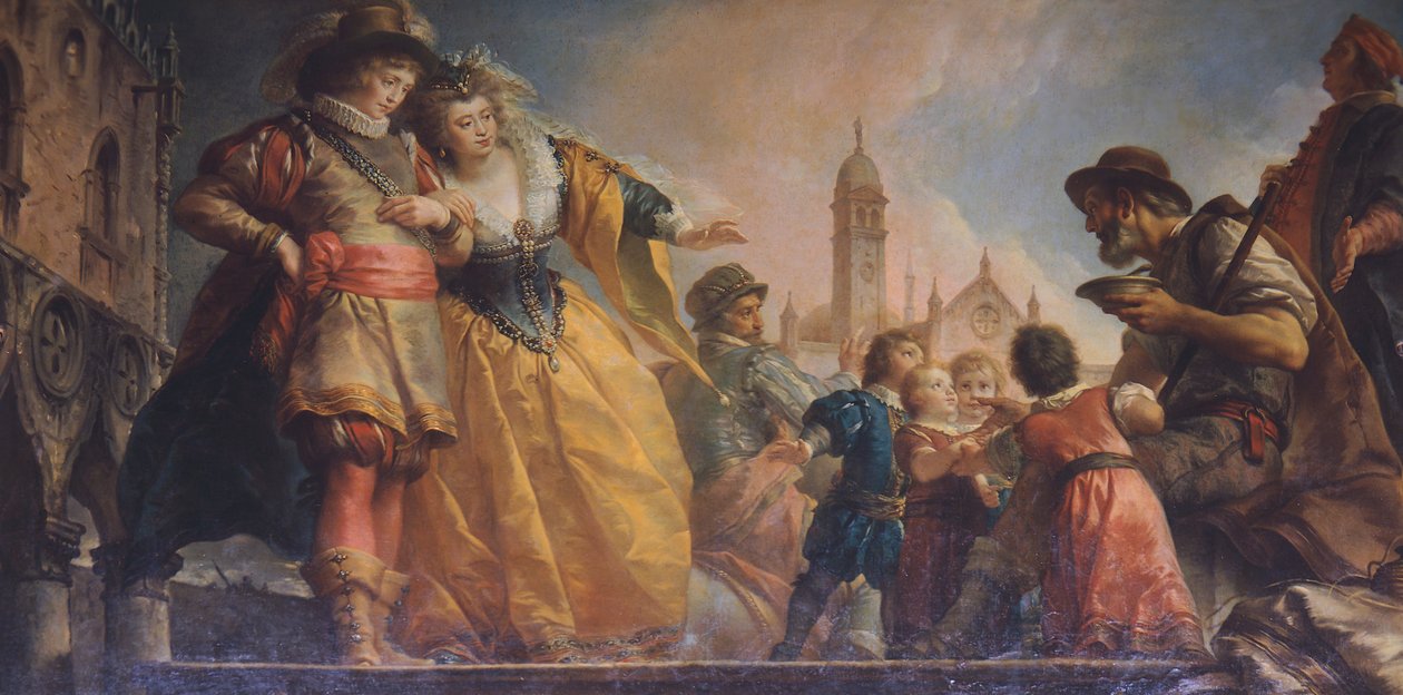 Angers Kontu Gualtiero'nun Öyküsü, yazan Giuseppe Cades (1750-1799) by Giuseppe Cades