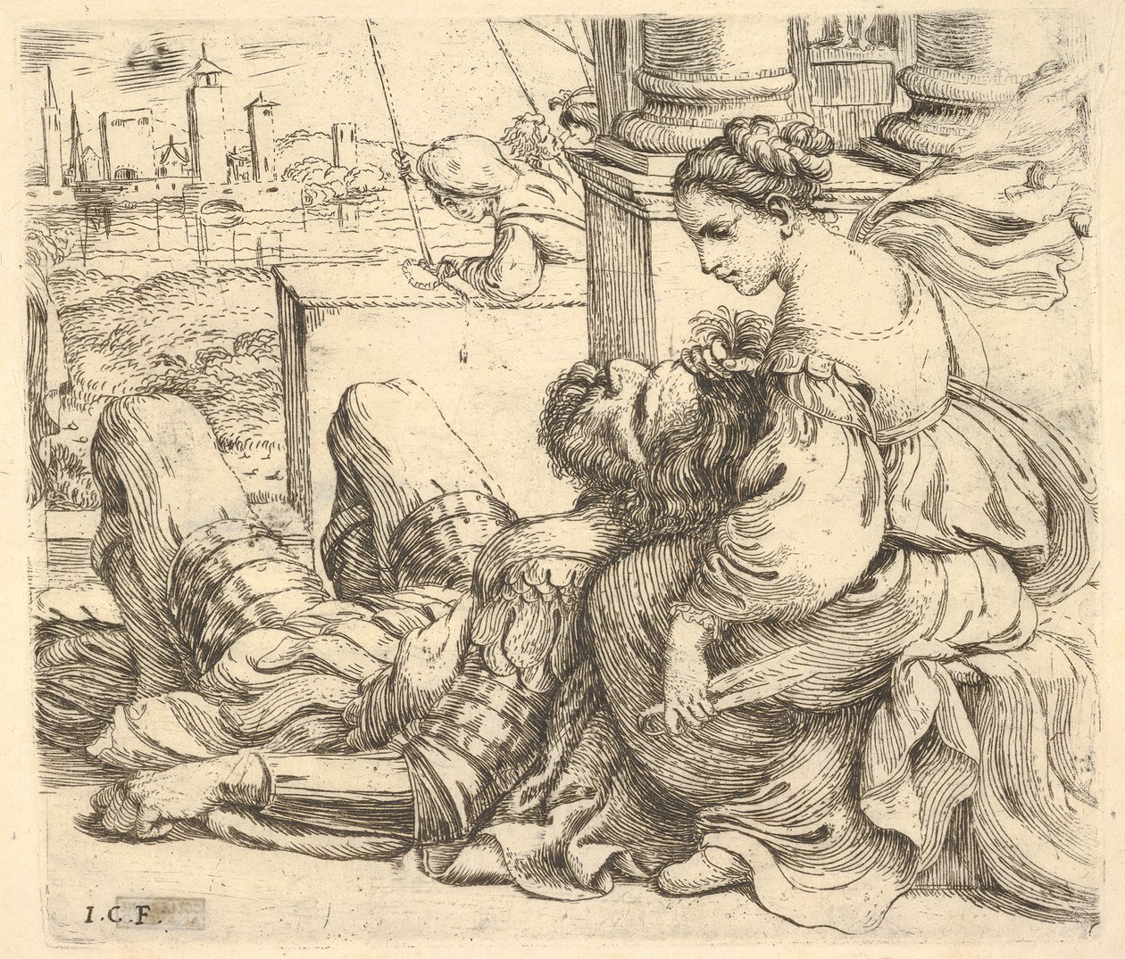 Delilah, elinde Samson