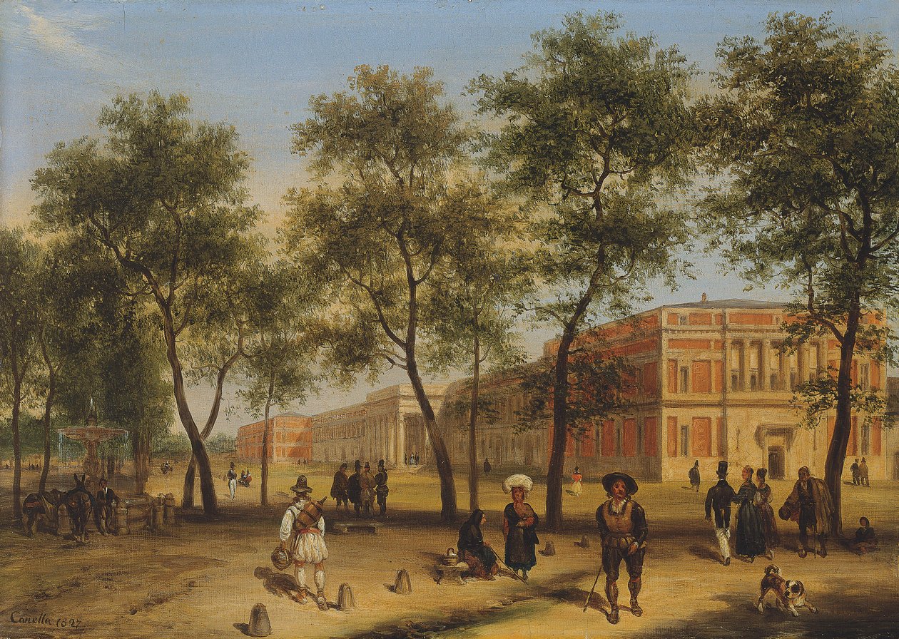 Prado Müzesi ile Paseo del Prado