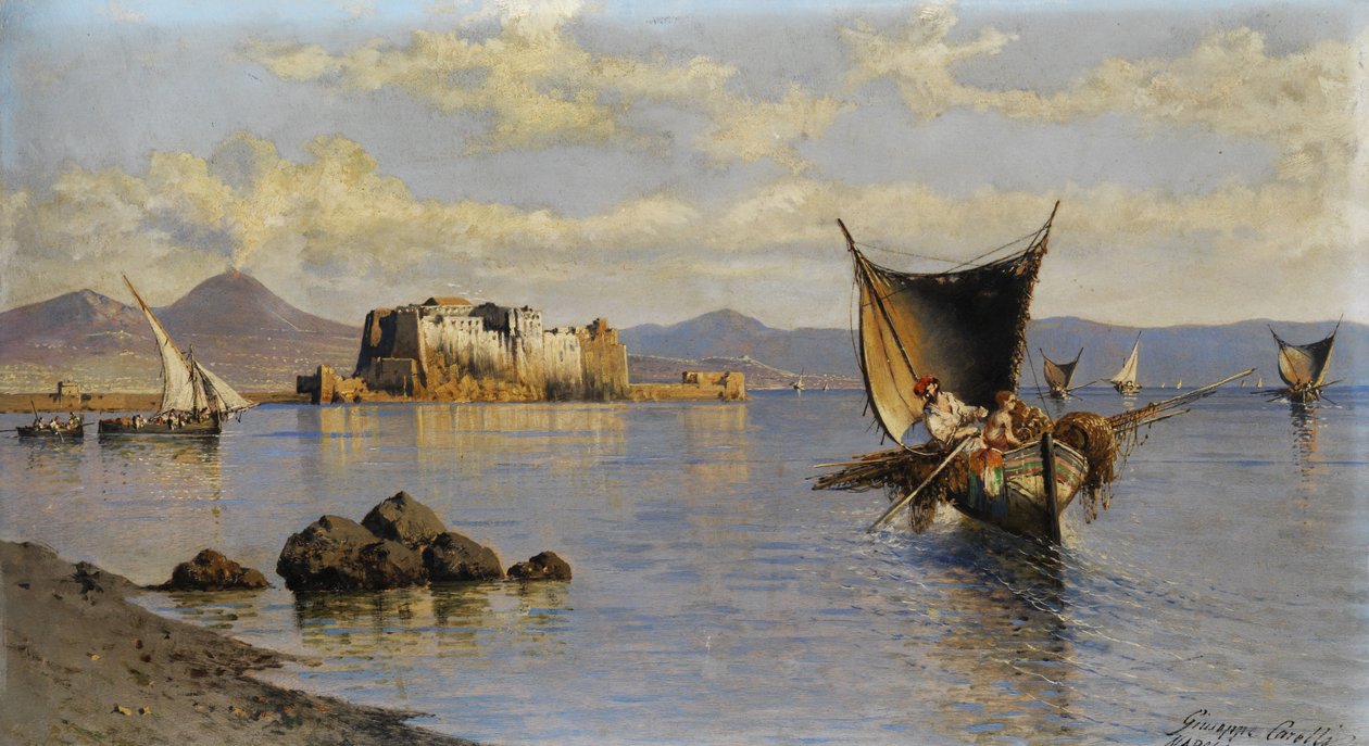Napoli Körfezi ile Castel dell