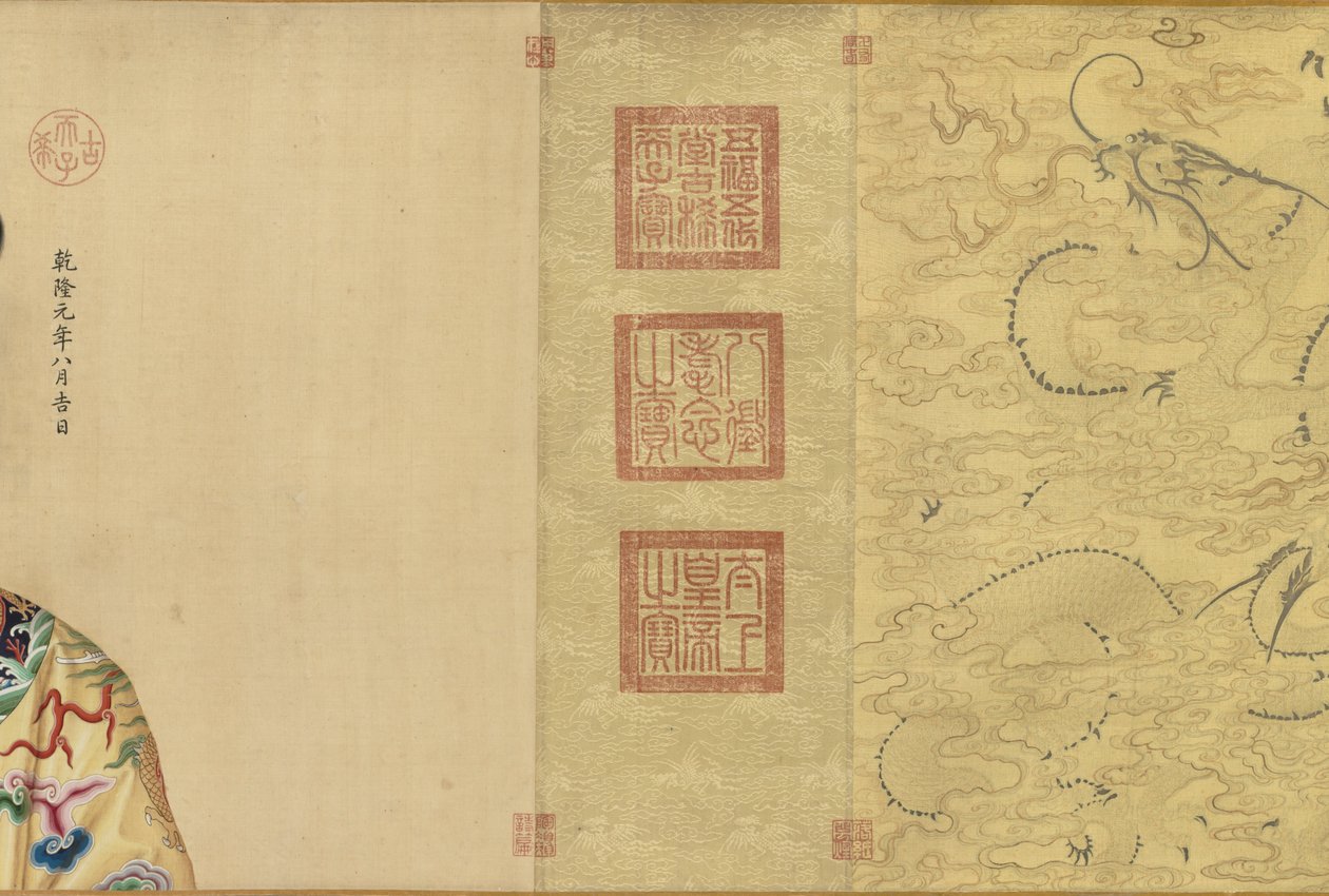 Qianlong İmparatoru ve On İki Eşinin Portreleri, 1736 - c. 1770