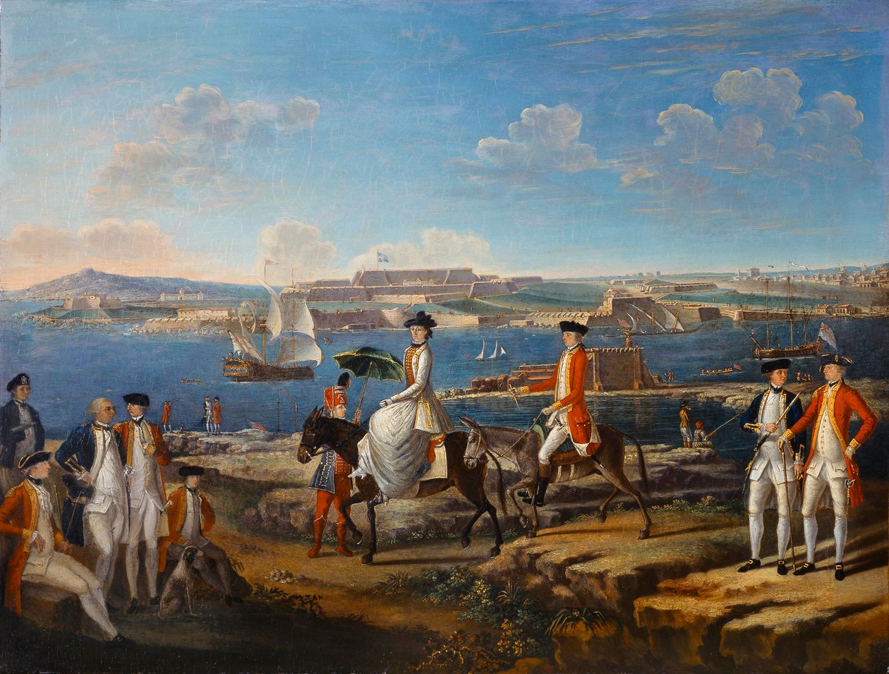 Leydi Johnstone, Menorca Valisi