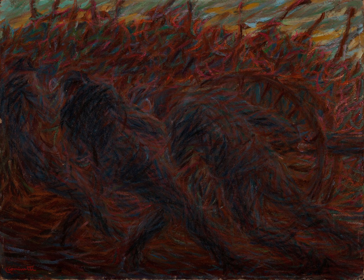 Bir topun çekilmesi, 1915. by Giuseppe Cominetti