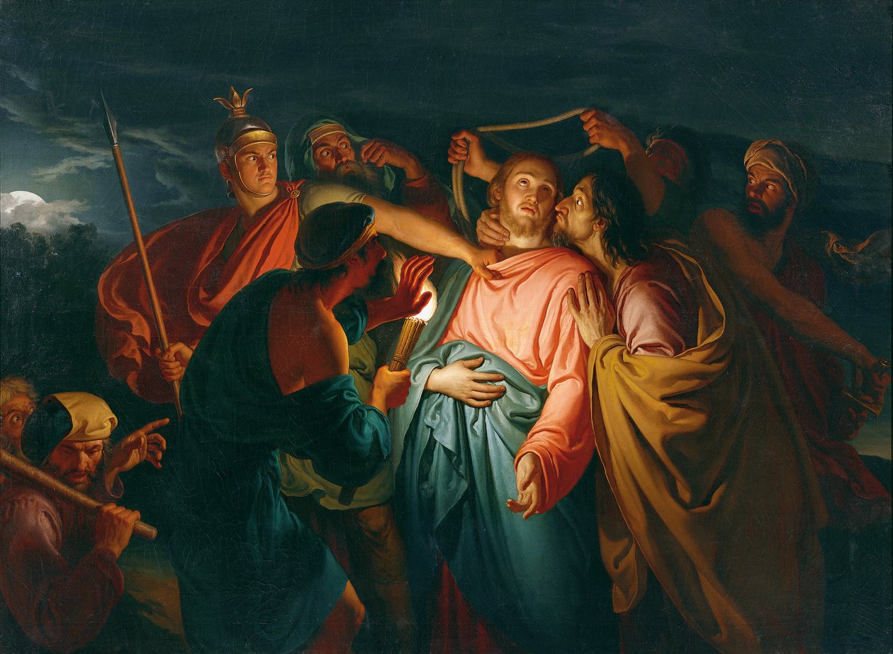 Yahuda Öpücüğü by Giuseppe Diotti