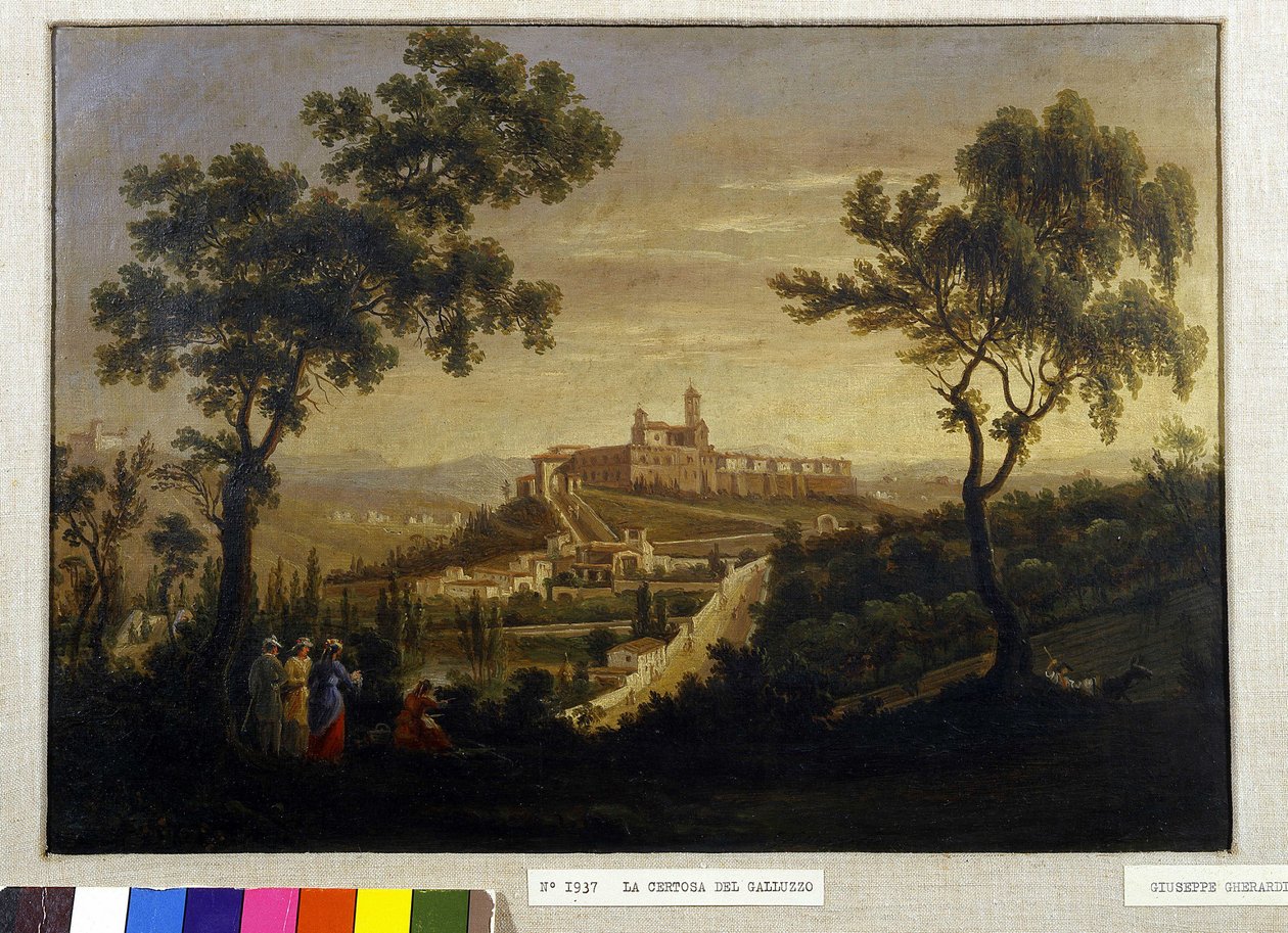 Certosa del Galluzzo (resim) by Giuseppe Gherardi