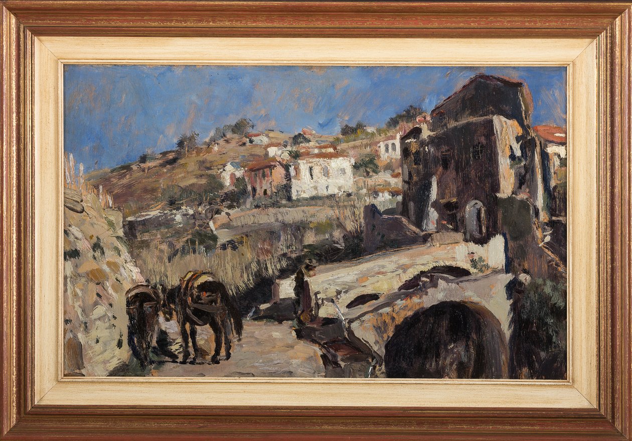 Manzara (panelde yağ) by Giuseppe Graziosi