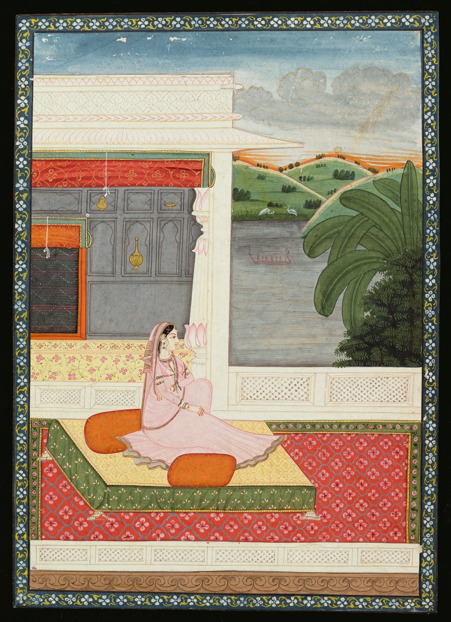 Yalnız Bir Kadın Sevgilisinden Haber Bekler, 1800 dolayları by Giuseppe Maggiolini