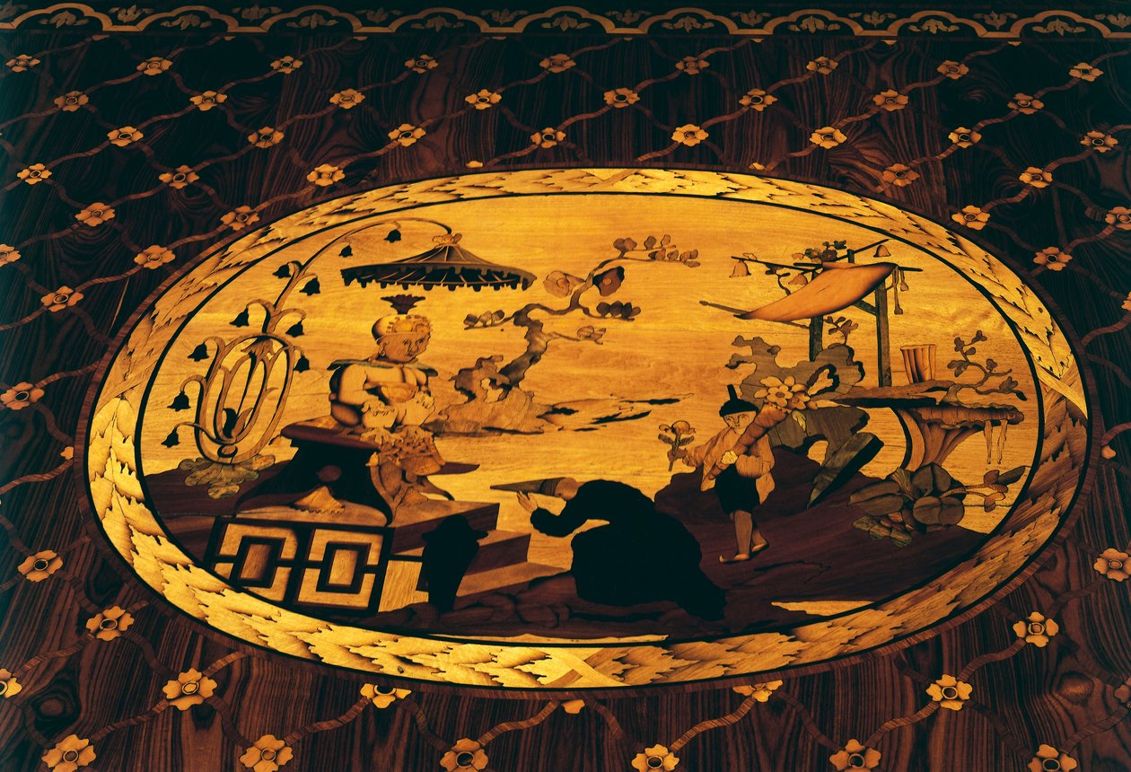 Çin esintili sahne, Giuseppe Maggiolini