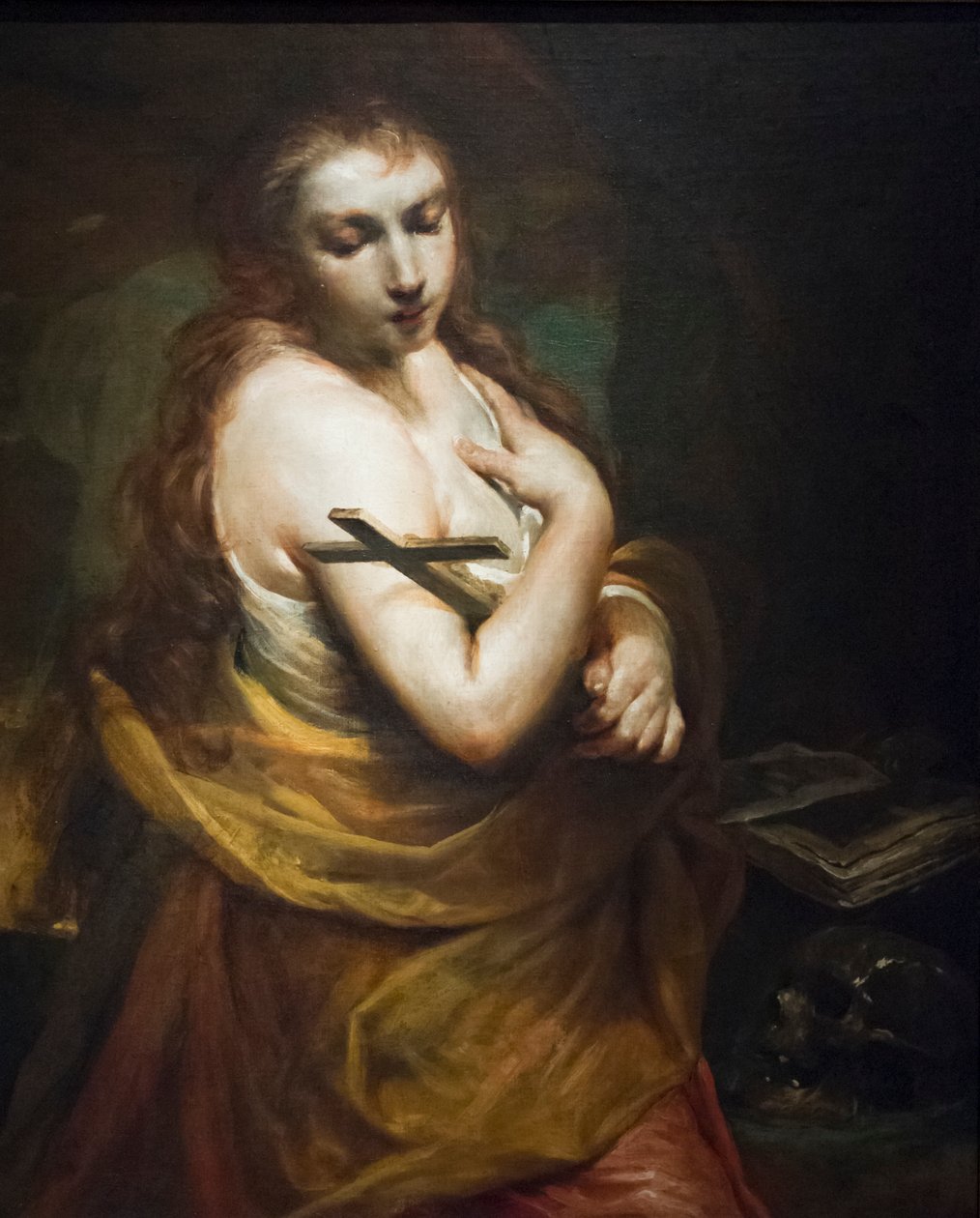 Tövbe eden Magdalene by Giuseppe Maria (1665 1747) Crespi