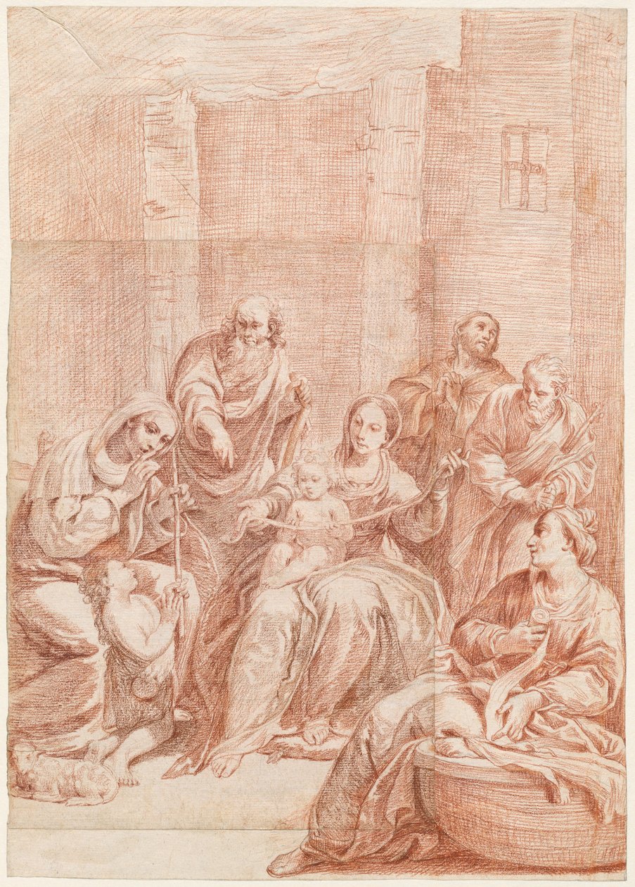 Kutsal Aile by Giuseppe Maria Crespi