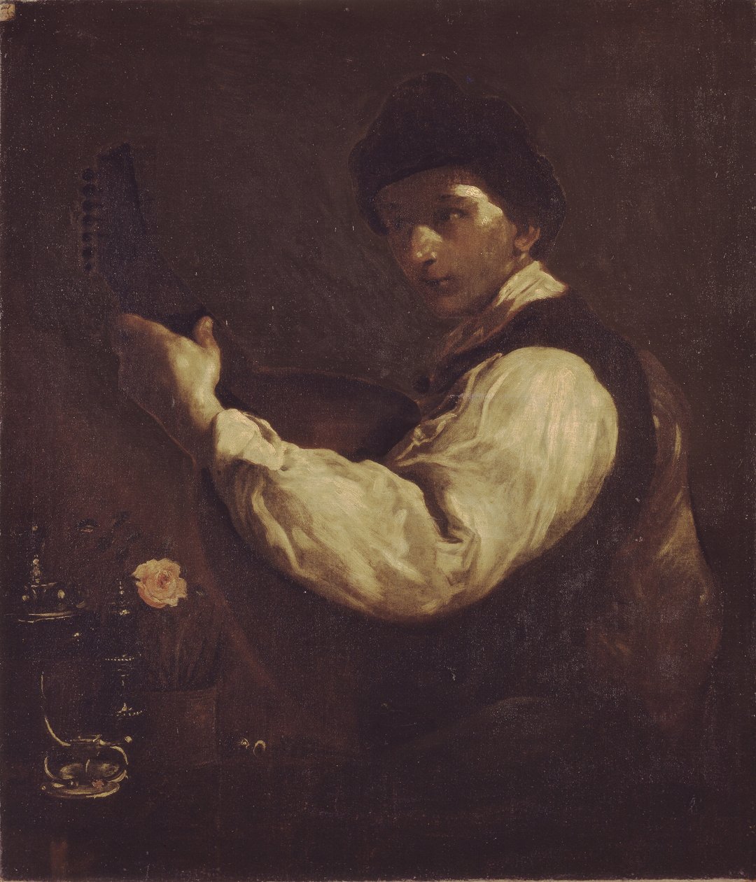 Luteplayer by Giuseppe Maria Crespi
