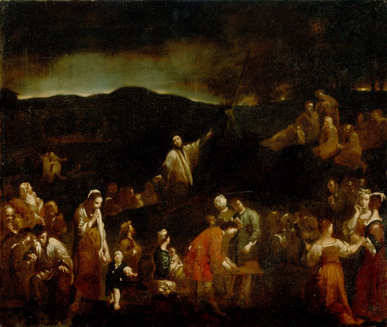 Misyon, c.1710 (tuval üzerine yağlı boya) by Giuseppe Maria Crespi