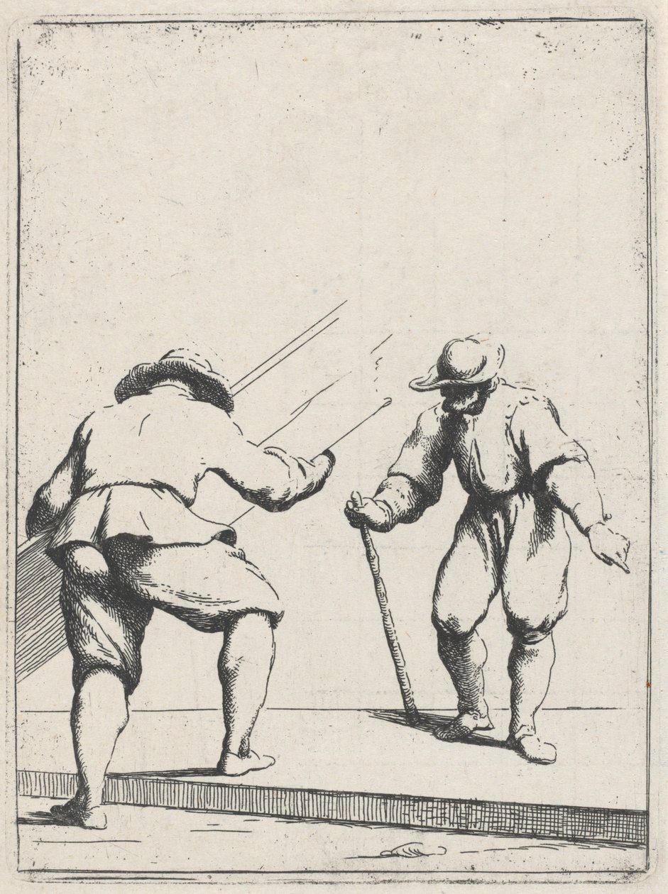 iki inşaatçı by Giuseppe Maria Crespi