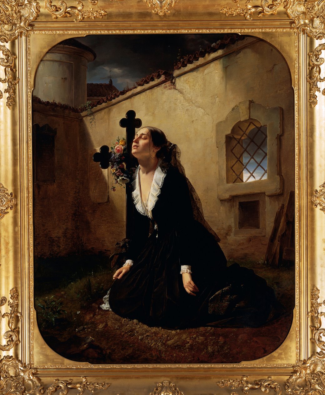 Giuseppe Molteni (1800-1867), tuval üzerine yağlıboya, Albay Manara