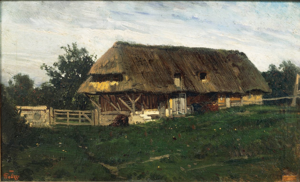 Kır evi by Giuseppe Palizzi