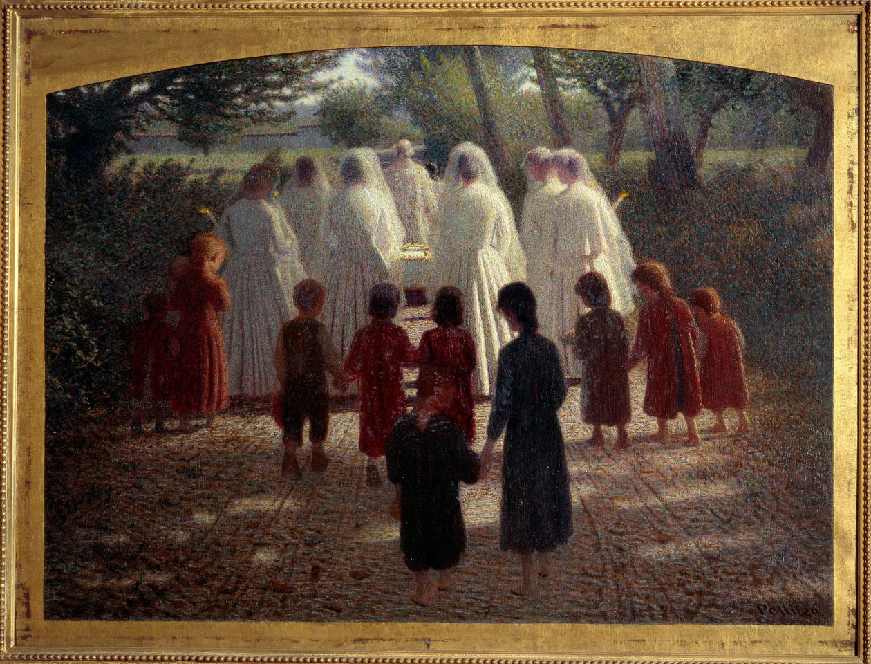 Çiçek Kırık Tablosu, Giuseppe Pellizza da Volpedo (1868-1907) 1902 Güneş. 0,79x1,07 m Paris, Orsay Müzesi by Giuseppe Pellizza da Volpedo