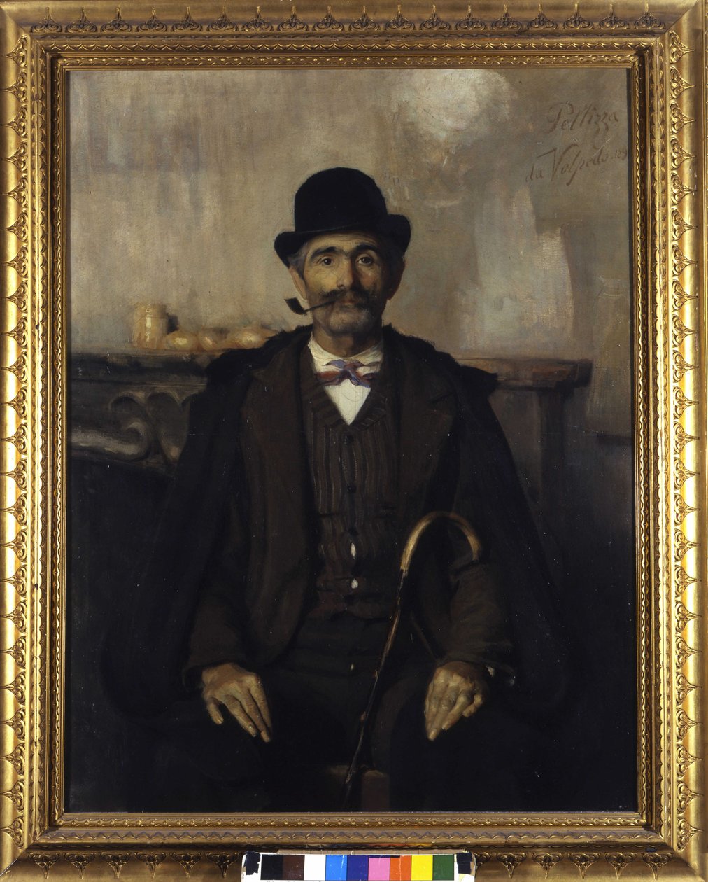 Arabulucu Giuseppe Giani (arabulucu Giuseppe Giani'nin Portresi). Giovanni Pellizza da Volpedo'nun (1868-1907) tablosu by Giuseppe Pellizza da Volpedo