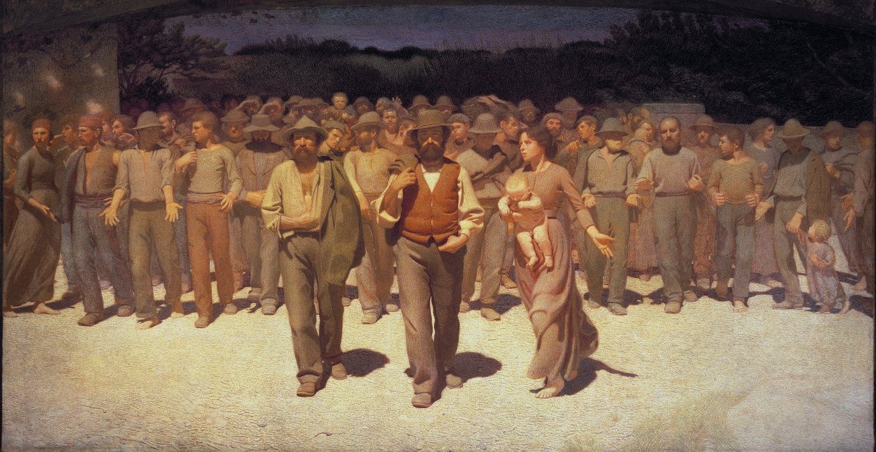 Çeyrek Devlet by Giuseppe Pellizza da Volpedo