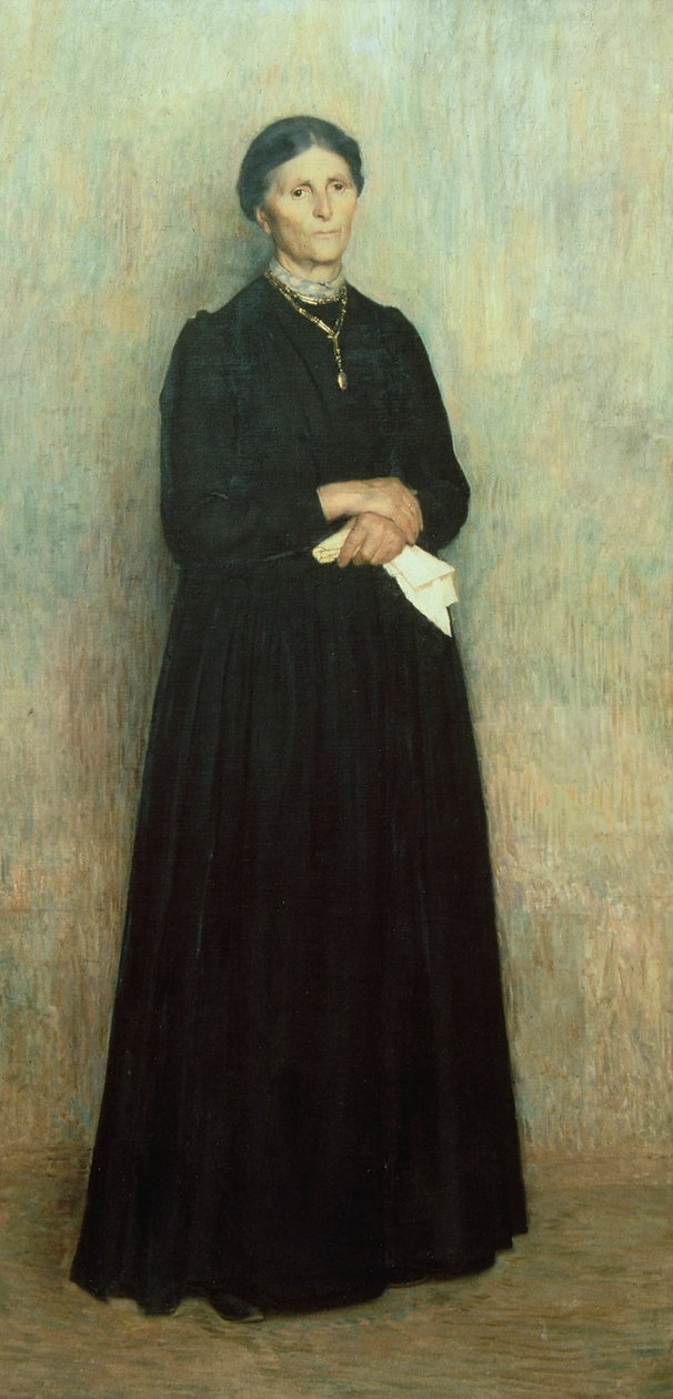 annesinin portresi by Giuseppe Pellizza da Volpedo
