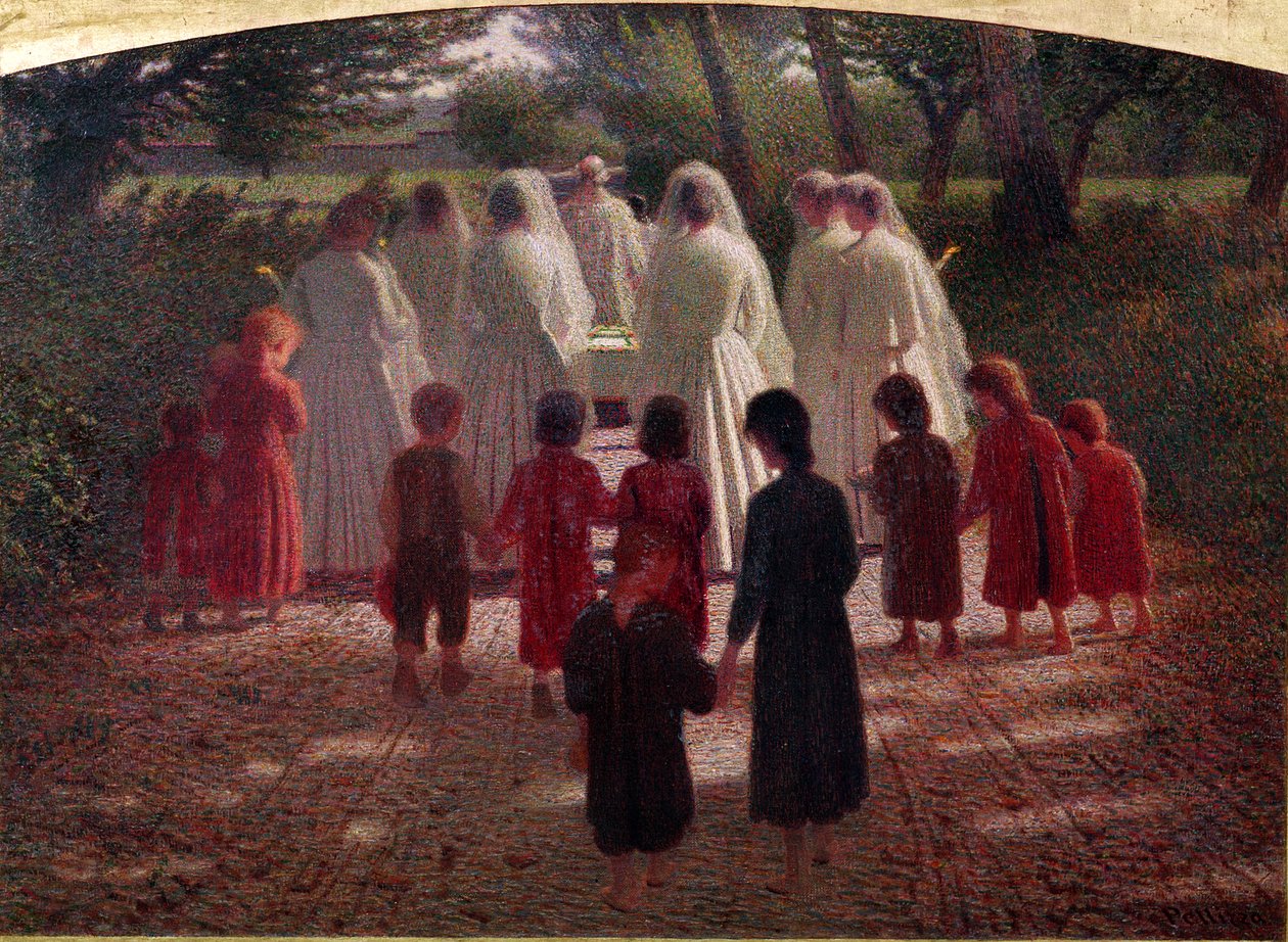 Ölü Çocuk, 1896-1902 by Giuseppe Pellizza da Volpedo