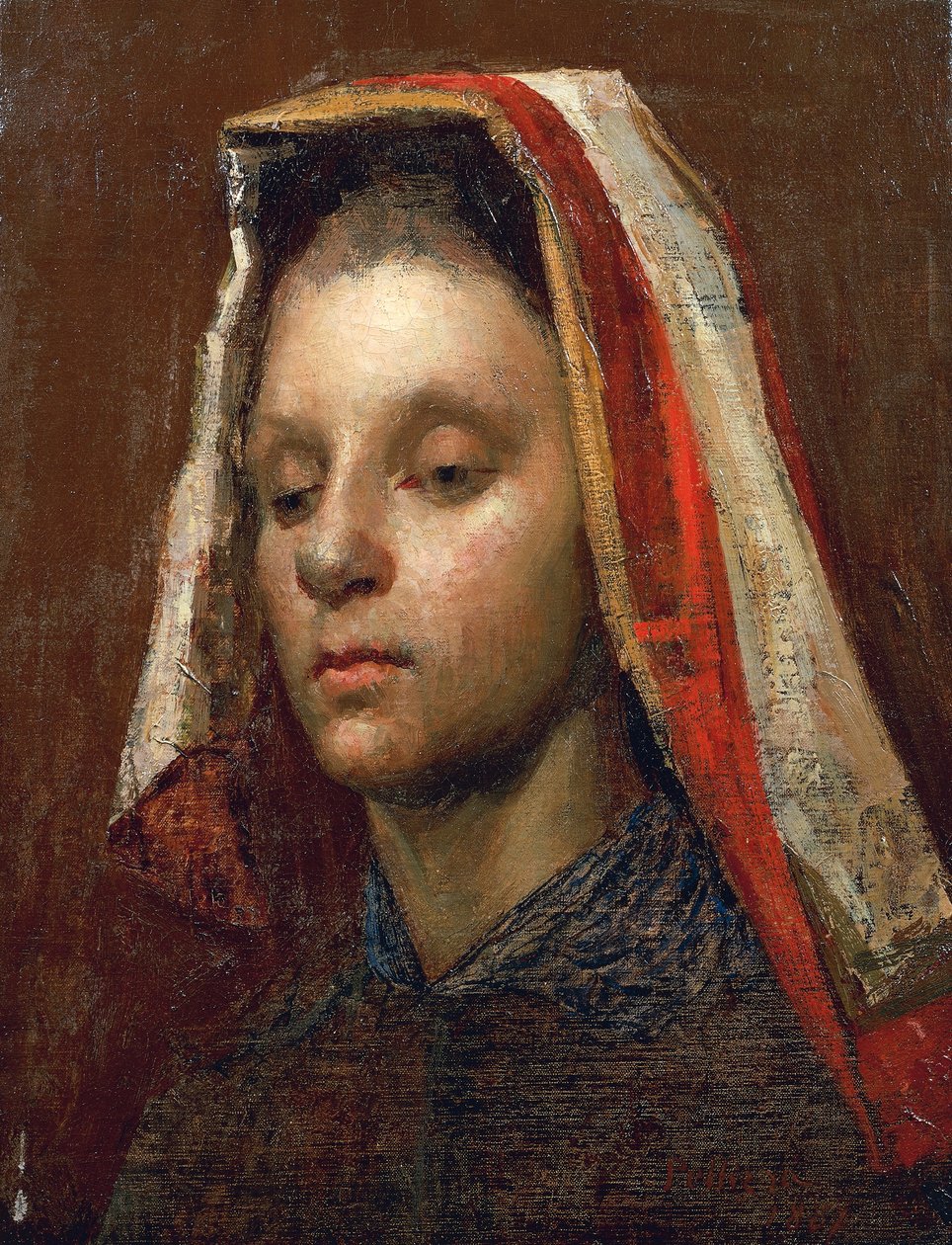 sfenks by Giuseppe Pellizza da Volpedo
