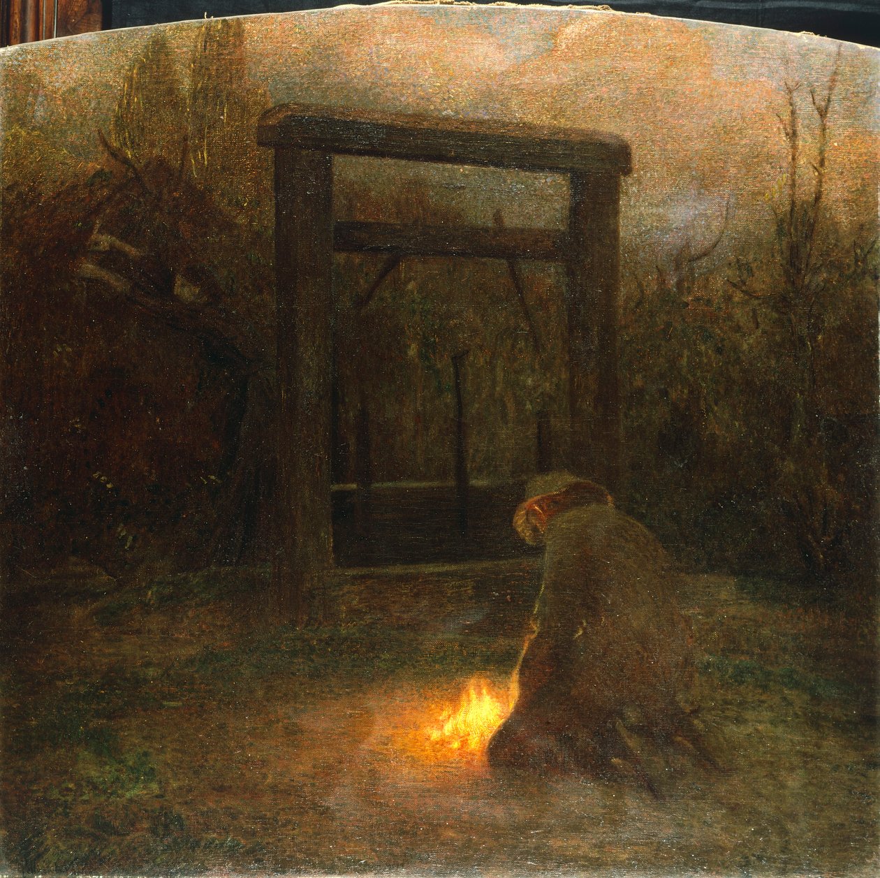 yaşam aşkı, sağ panel, Giuseppe Pellizza da Volpedo (1868-1907) by Giuseppe Pellizza da Volpedo