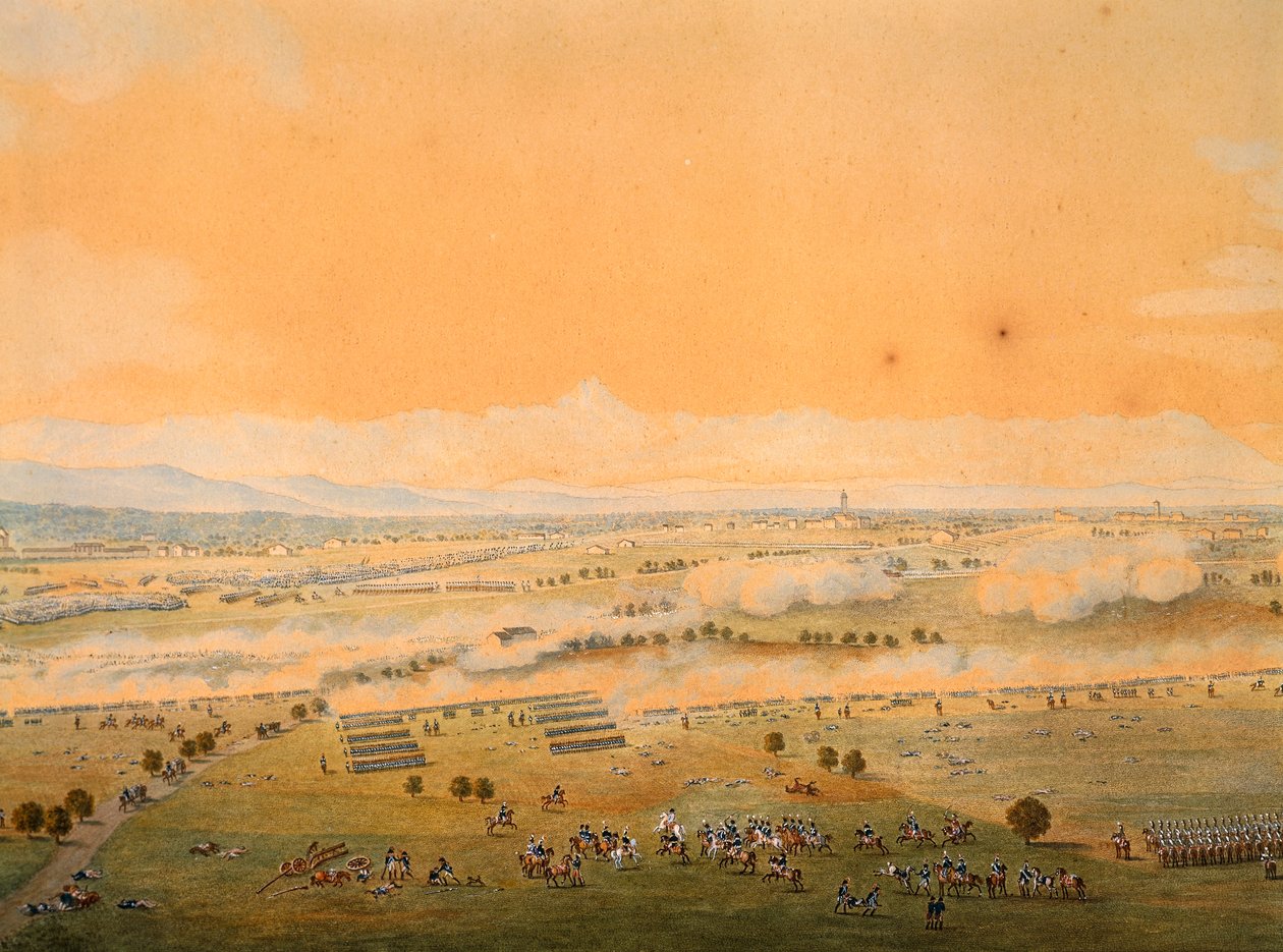 Marengo Savaşı, 14 Haziran by Giuseppe Pietro Bagetti