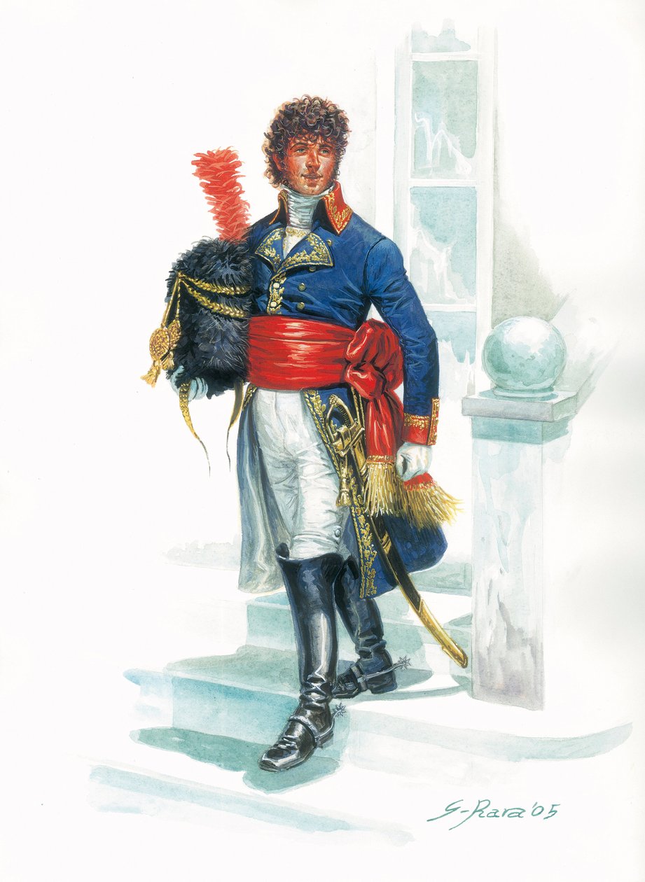 Portrait en pied de Joachim Murat (1767-1815) jeune militaire - Genç Joachim Murat