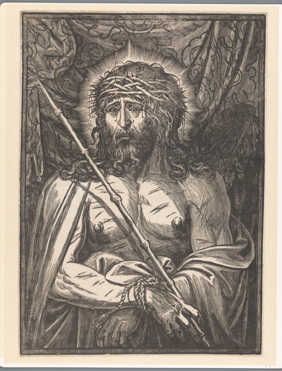 Hüzünlerin Adamı Olarak İsa by Giuseppe Scolari