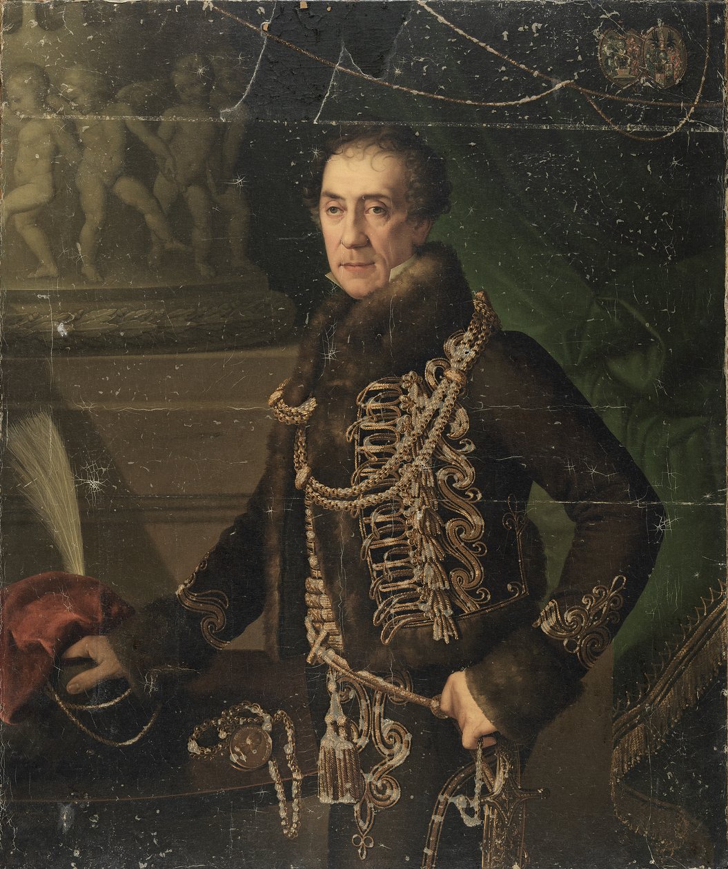 Fiume'nin aristokrat meclis üyesi ve belediye başkanı Vincenzo Nobile de Terzi by Giuseppe Tominz
