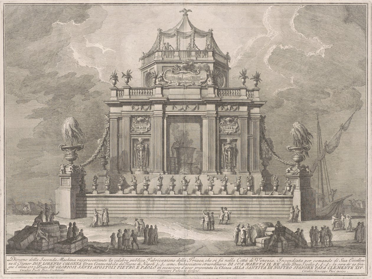 1773 Chinea için Seconda Macchina: Venedik