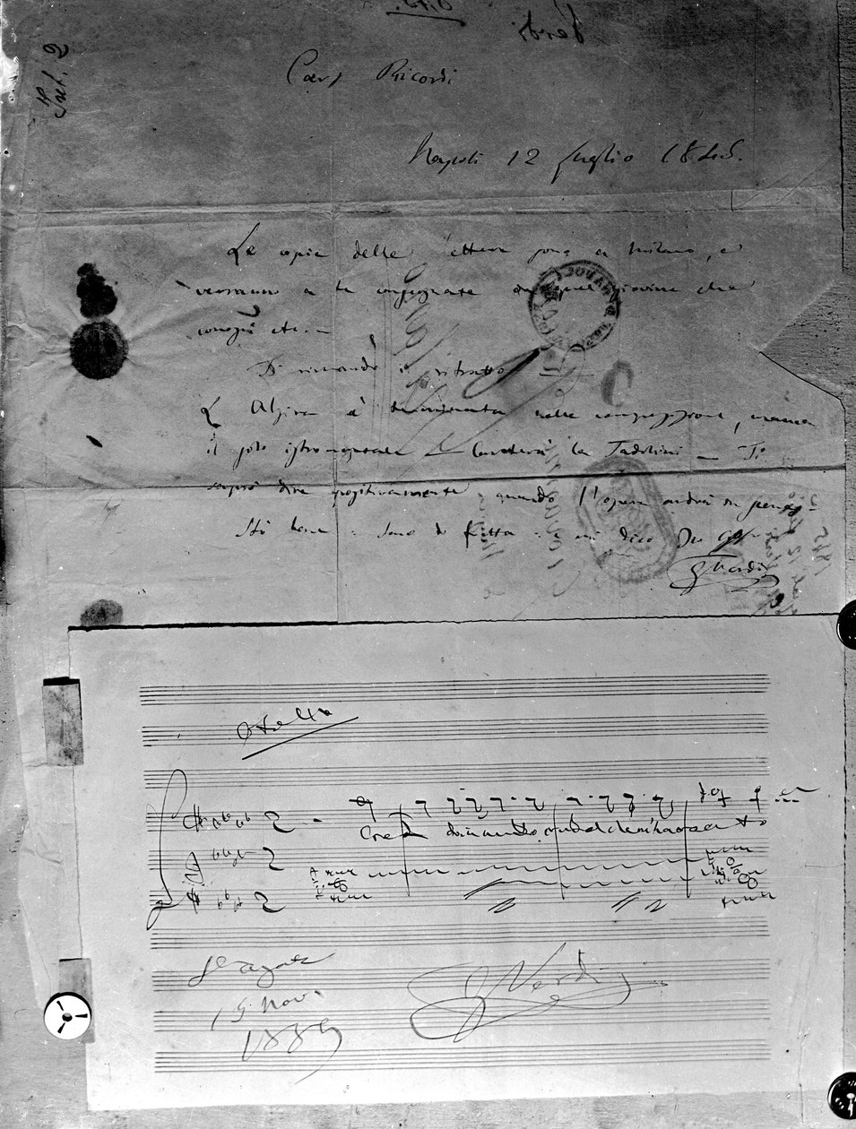 Giuseppe Verdi tarafından yazılan yazışmalar by Giuseppe Verdi