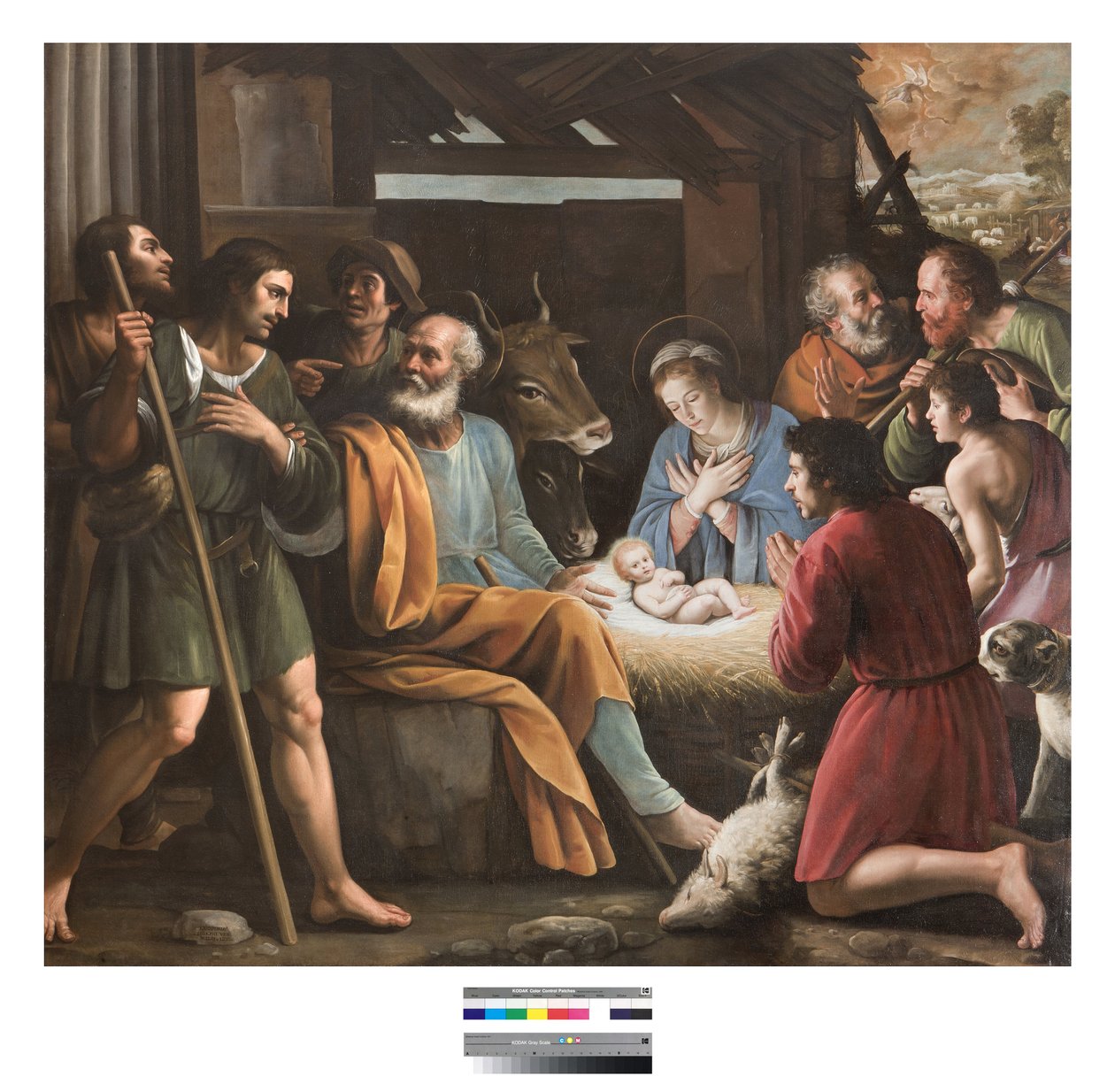 Nativity (resim) by Giuseppe Vermiglio