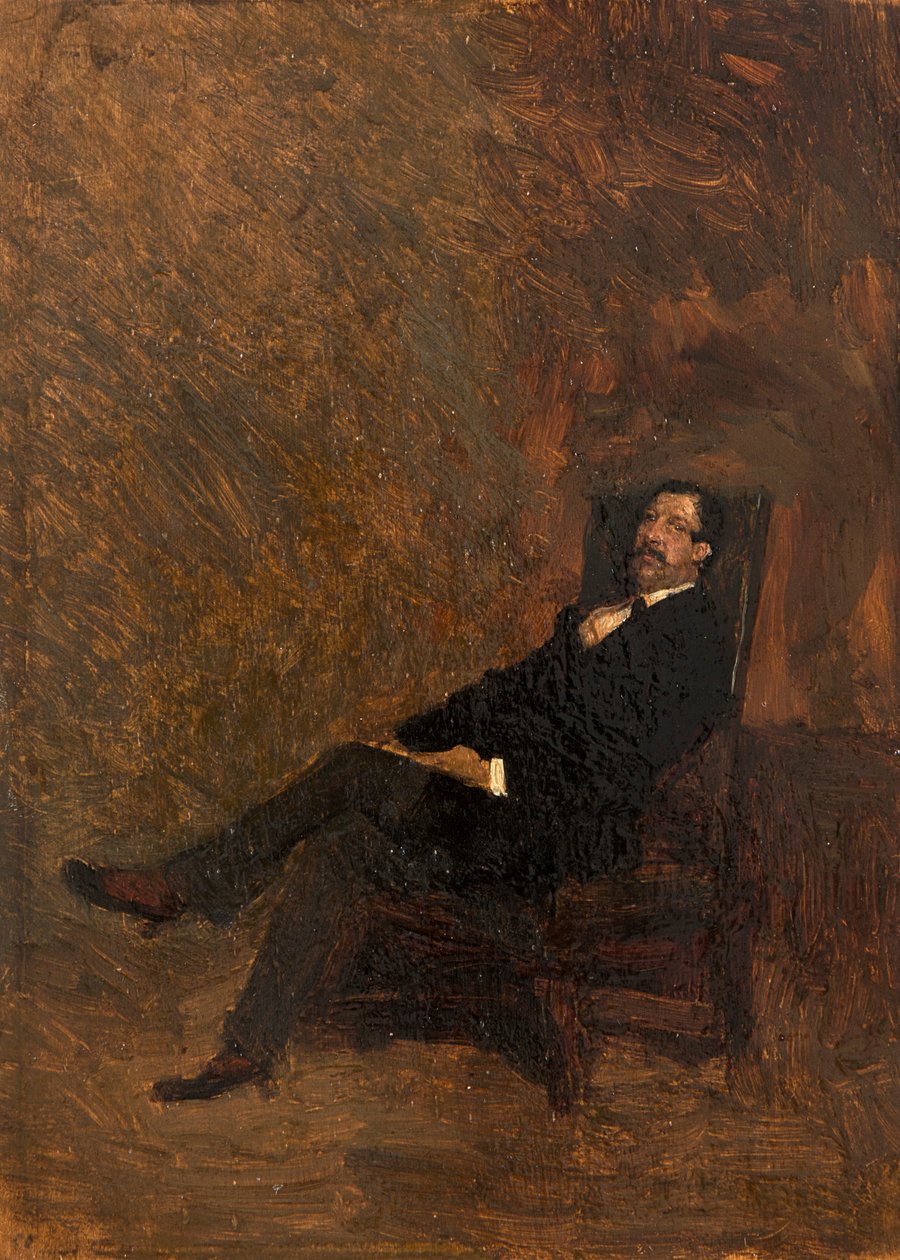 Jean Hippolyte Cartier de Villemessant 1810-1879. by Giuseppe de Nittis