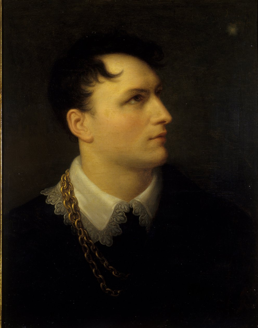 Bernhard August von Lindenau, 1814 (meşe üzerine yağlı boya) by Giuseppe or Josef Grassi