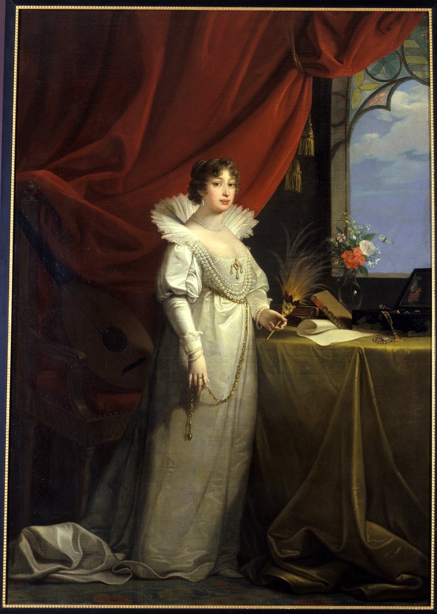 Caroline Amalie, Sachsen-Gotha-Altenburg Düşesi, 1805 by Giuseppe or Josef Grassi