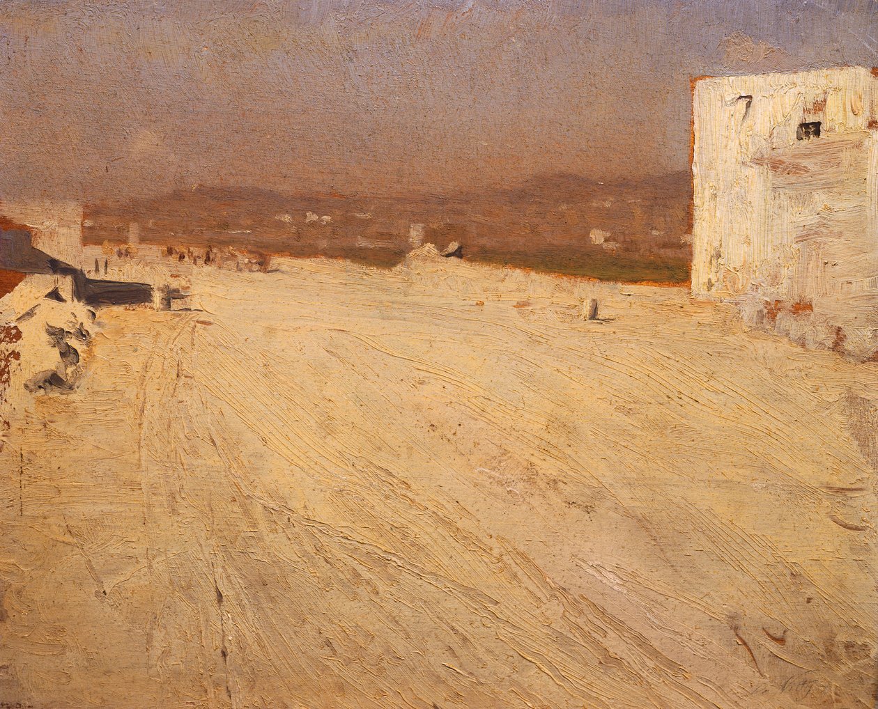 Güneşte manzara by Giuseppe or Joseph de Nittis