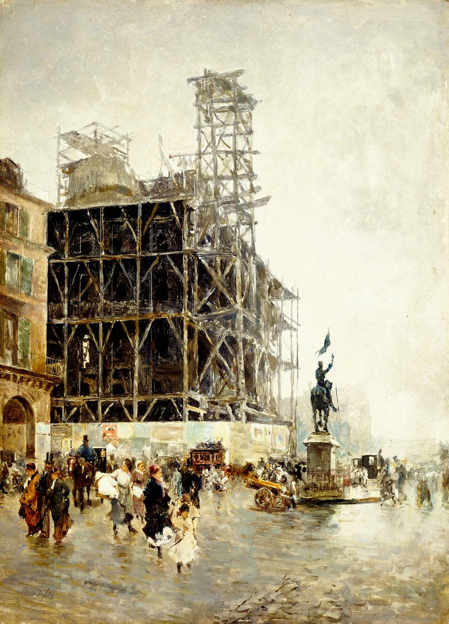 Piramitlerin Meydanı, by Giuseppe or Joseph de Nittis
