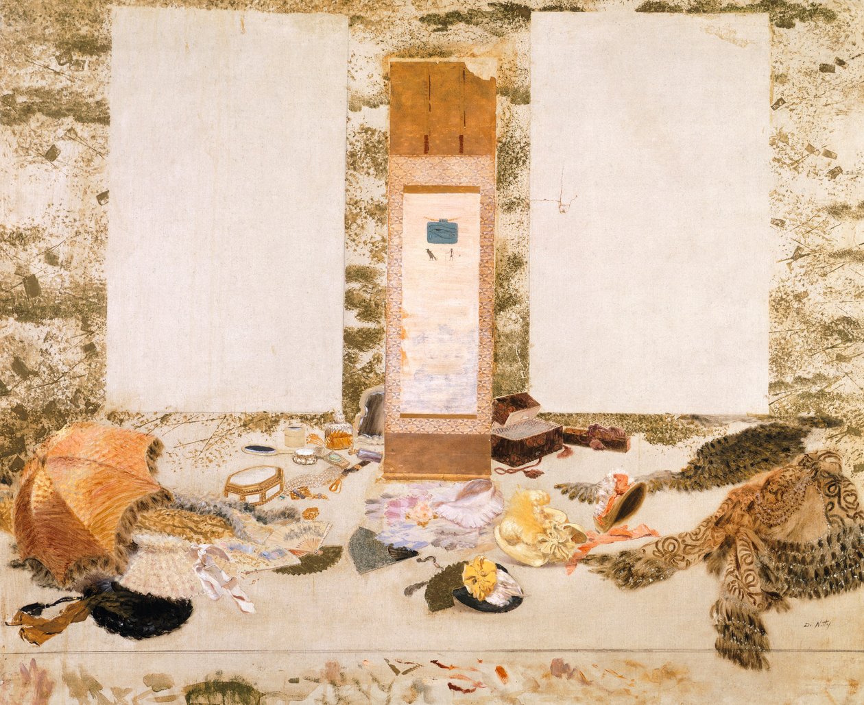 Giuseppe De Nittis (1846-1884) tarafından Natürmort by Giuseppe or Joseph de Nittis