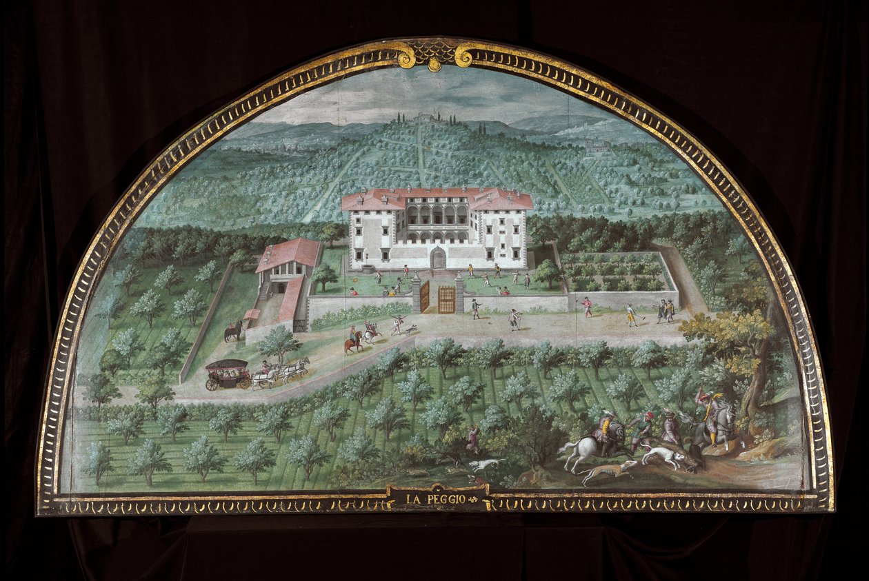Floransa, İtalya (Tempera) yakınlarındaki Villa La Peggio