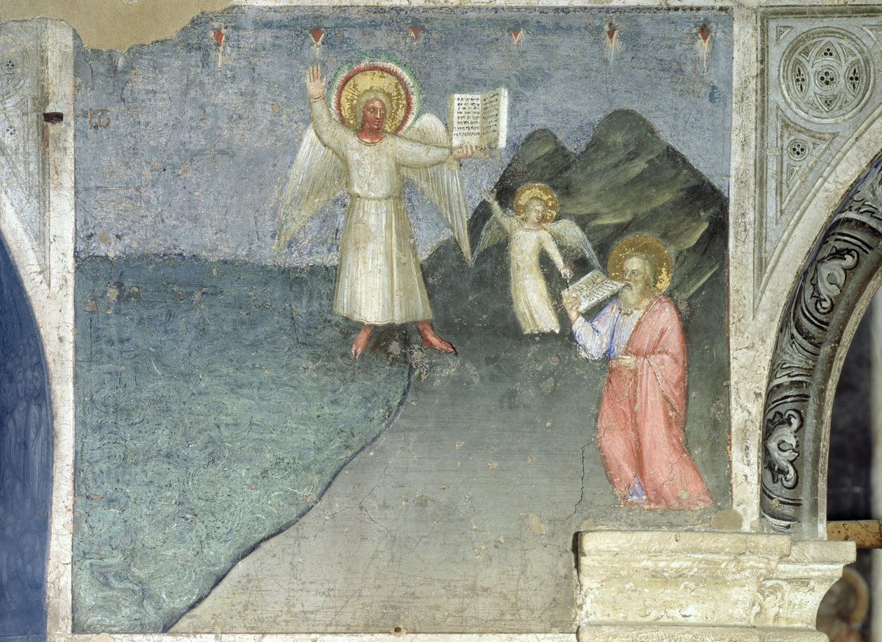 John Kitabı Yemek, 1360-70 by Giusto di Giovanni de Menabuoi