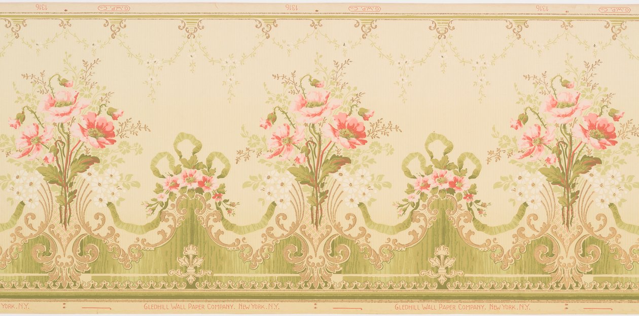 Friz (ABD), 1900–15 by Gledhill Wall Paper Co.