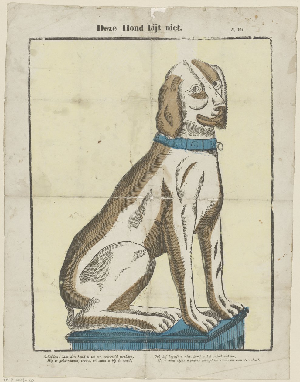 Bu köpek ısırmaz (nesnedeki başlık) by Glenisson and Van Genechten