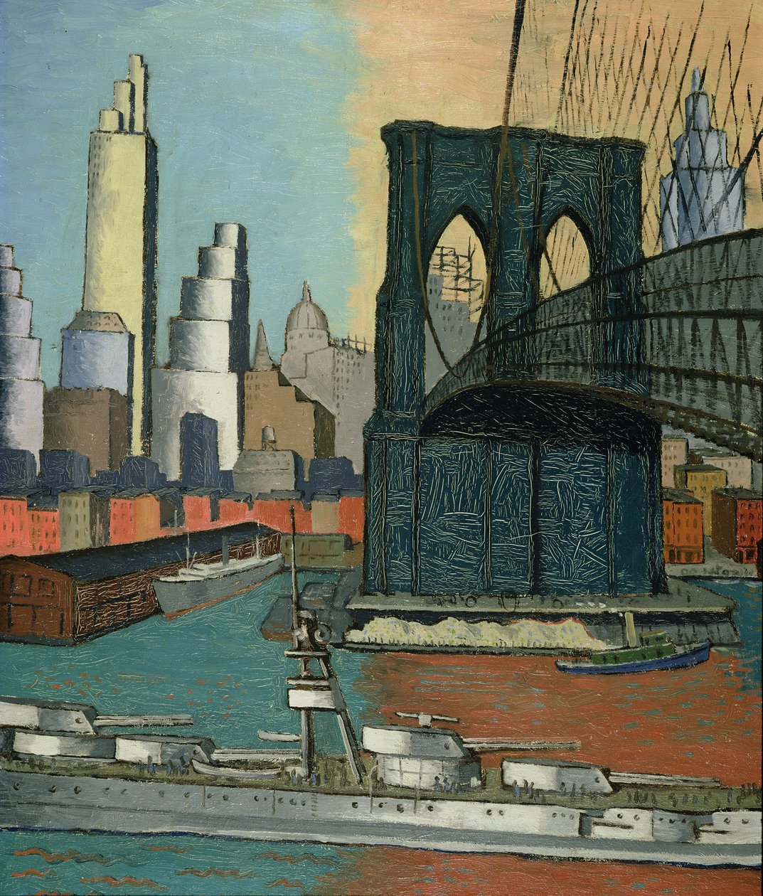 Köprü Kulesi, 1929 by Glenn O Coleman