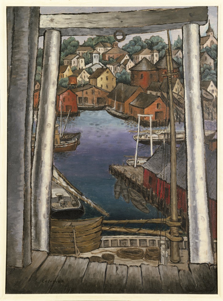 Gloucester Limanı, c.1925 by Glenn O Coleman