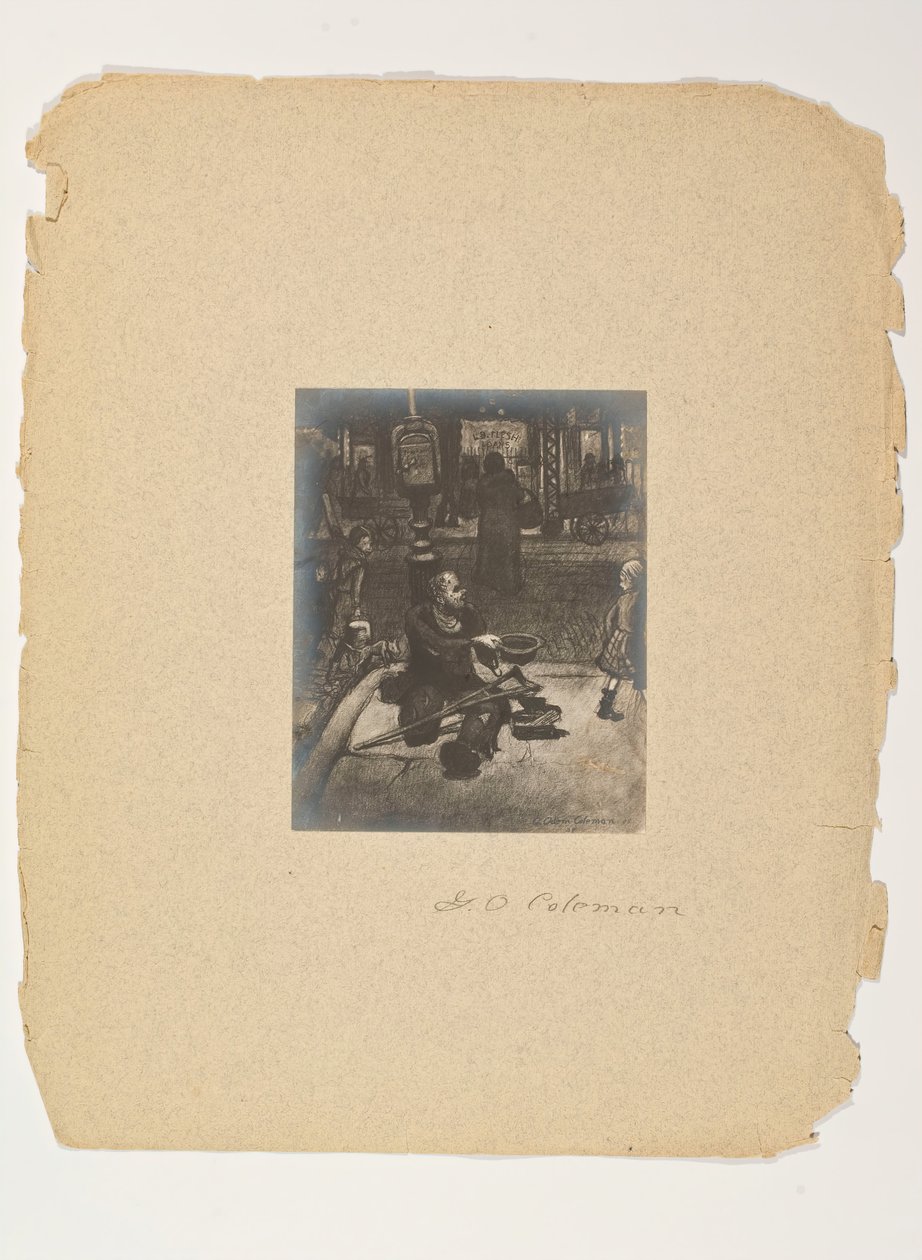İnsanların Hayatlarından Sahneler, Portföy İsimsiz, 1905. by Glenn O Coleman