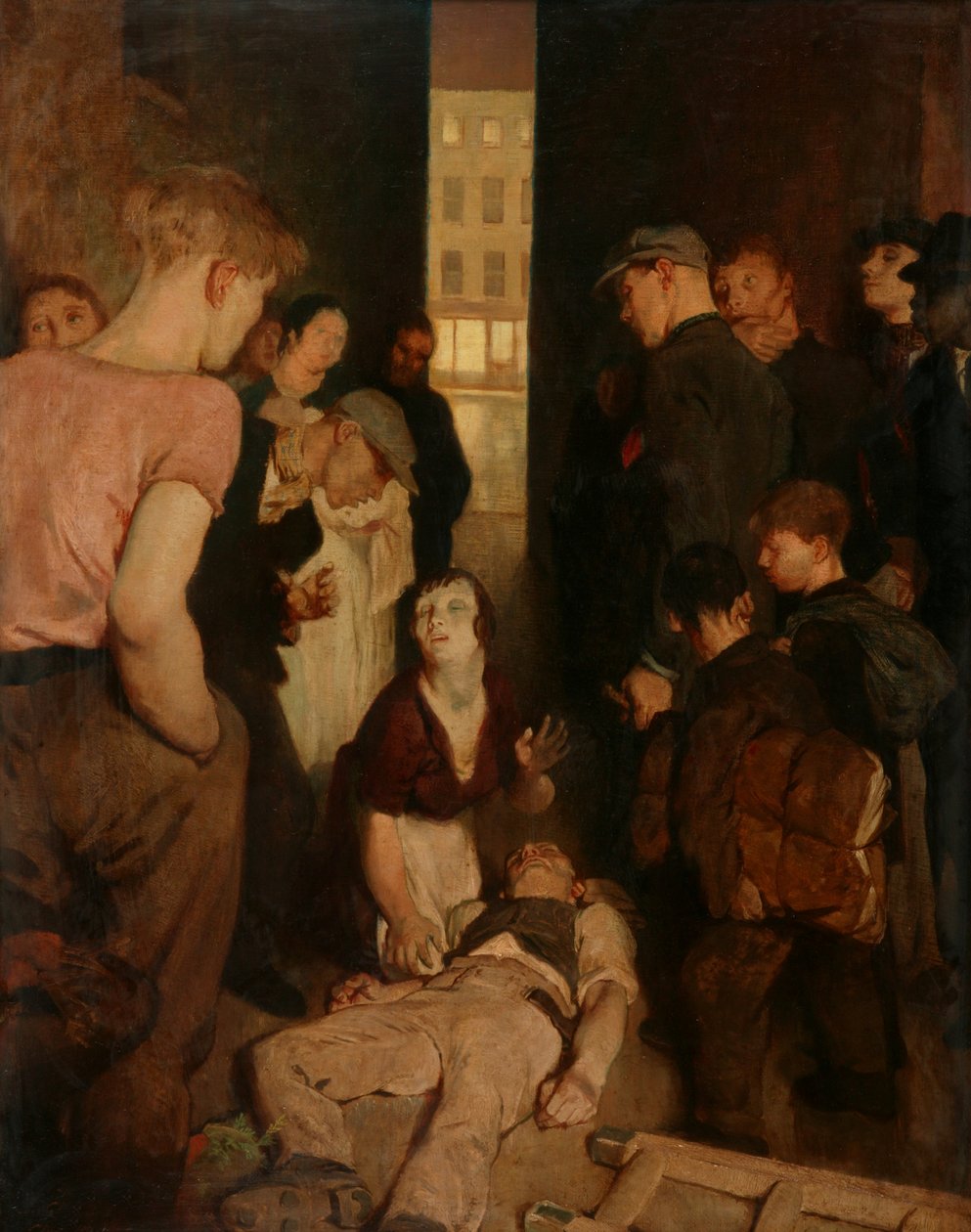 Bir Sokak Kazası by Glyn Warren Philpot
