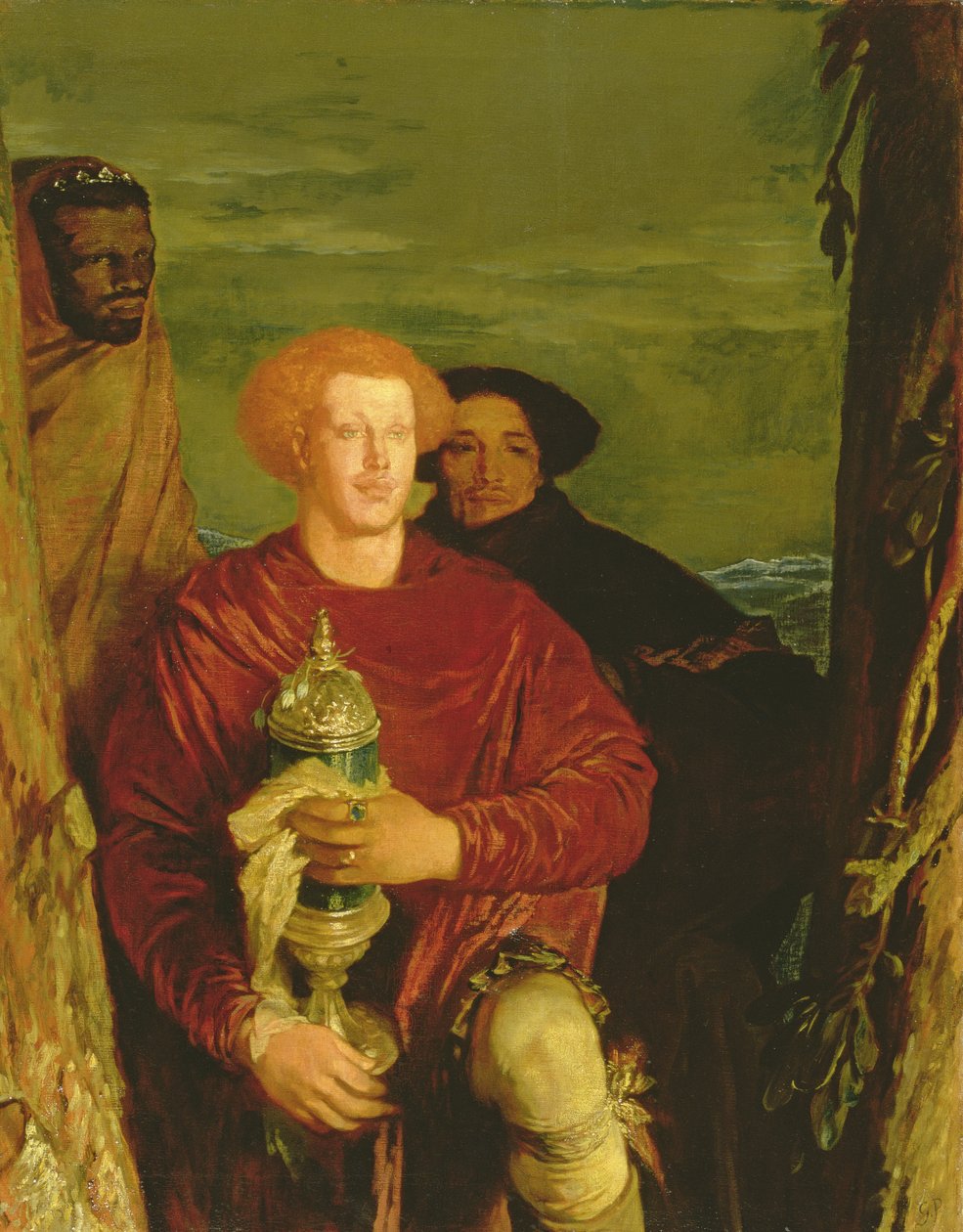 Üç Kralın Hayranlığı, 1918 by Glyn Warren Philpot