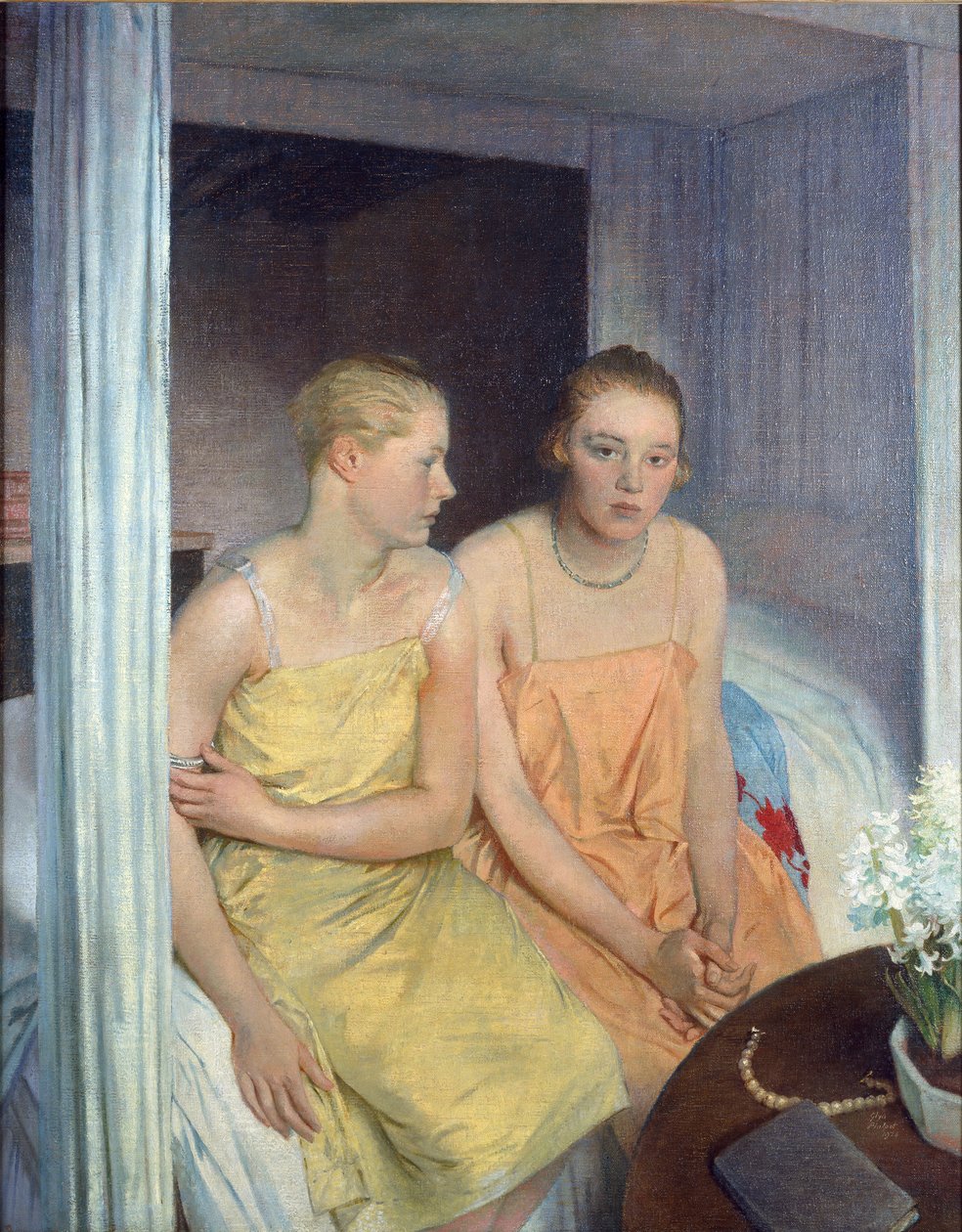 Gabrielle ve Biberiye, 1828 by Glyn Warren Philpot