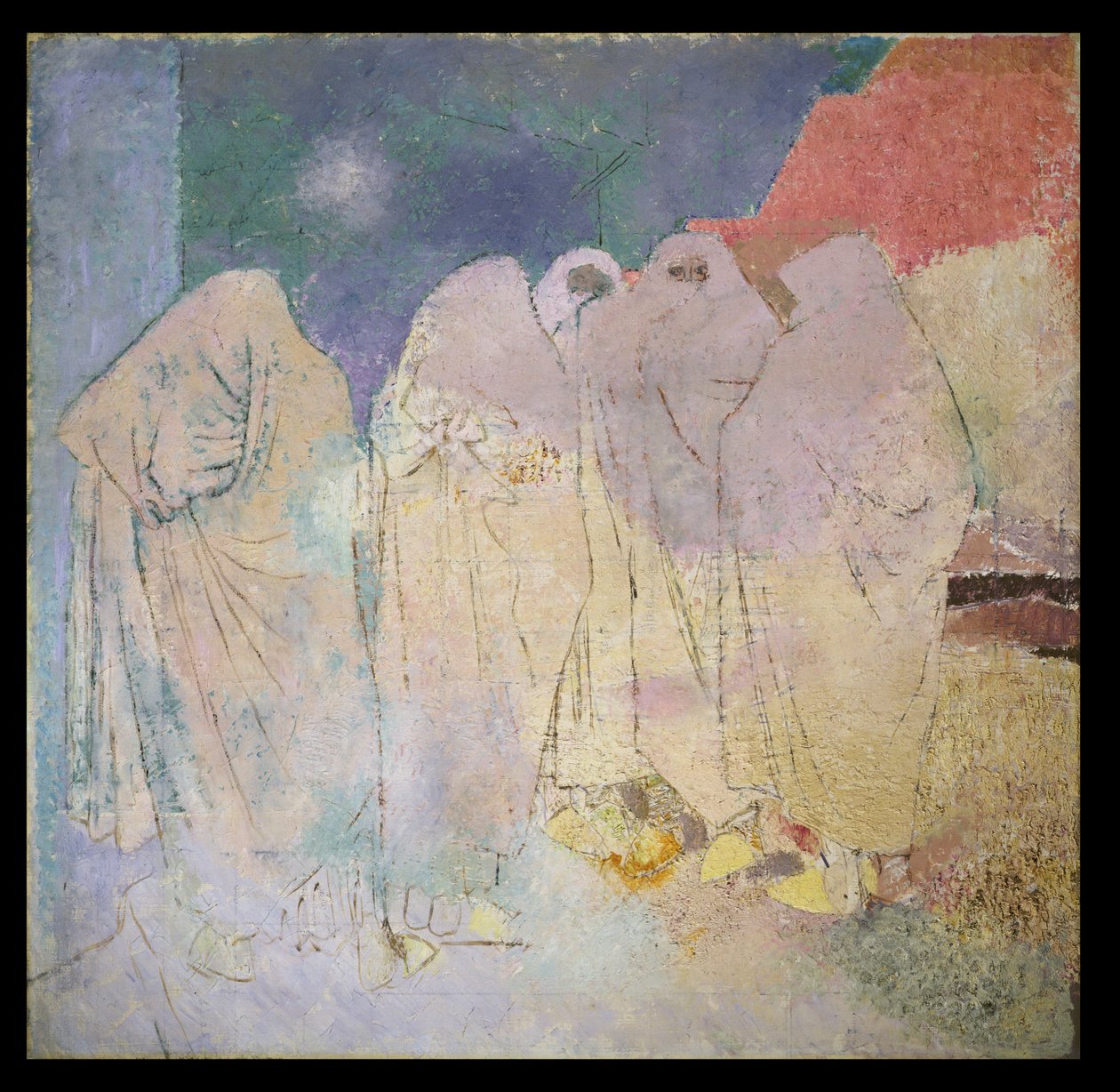 Kadın Grubu, Marakeş by Glyn Warren Philpot